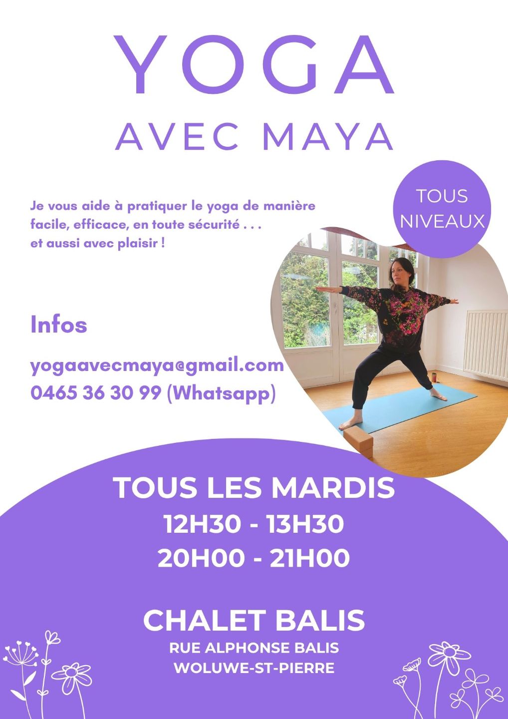 Yoga avec Maya