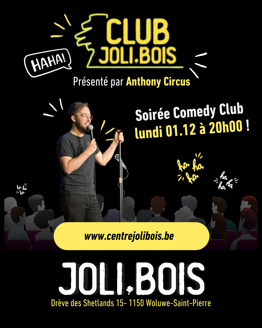 Comedy Club présenté par Anthony Circus