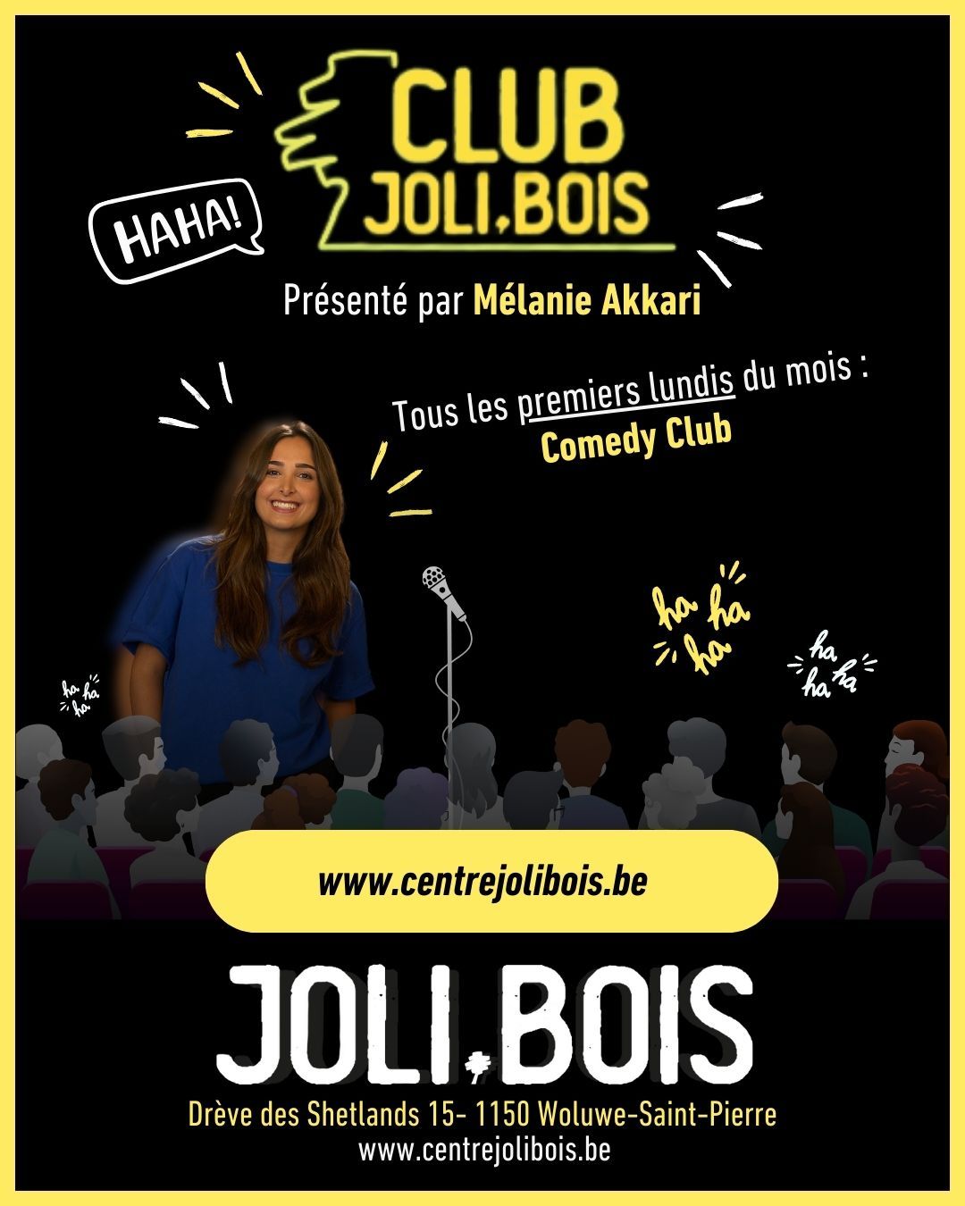 Comedy Club présenté par Mélanie Akkari