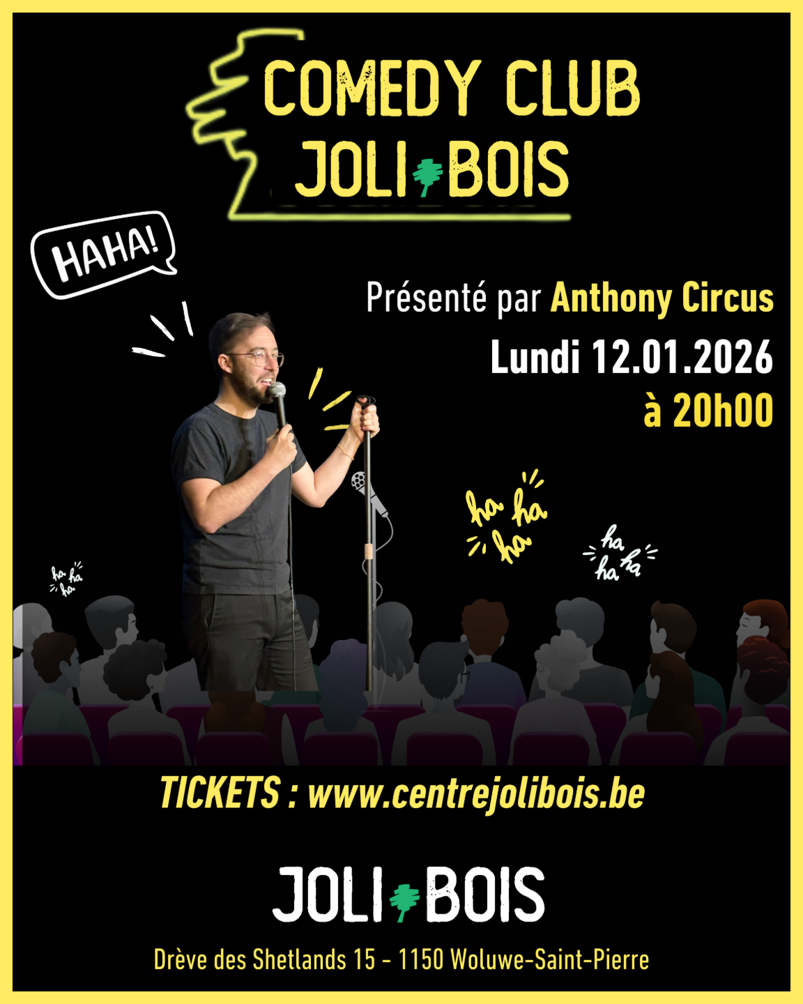 Comedy Club présenté par Anthony Circus