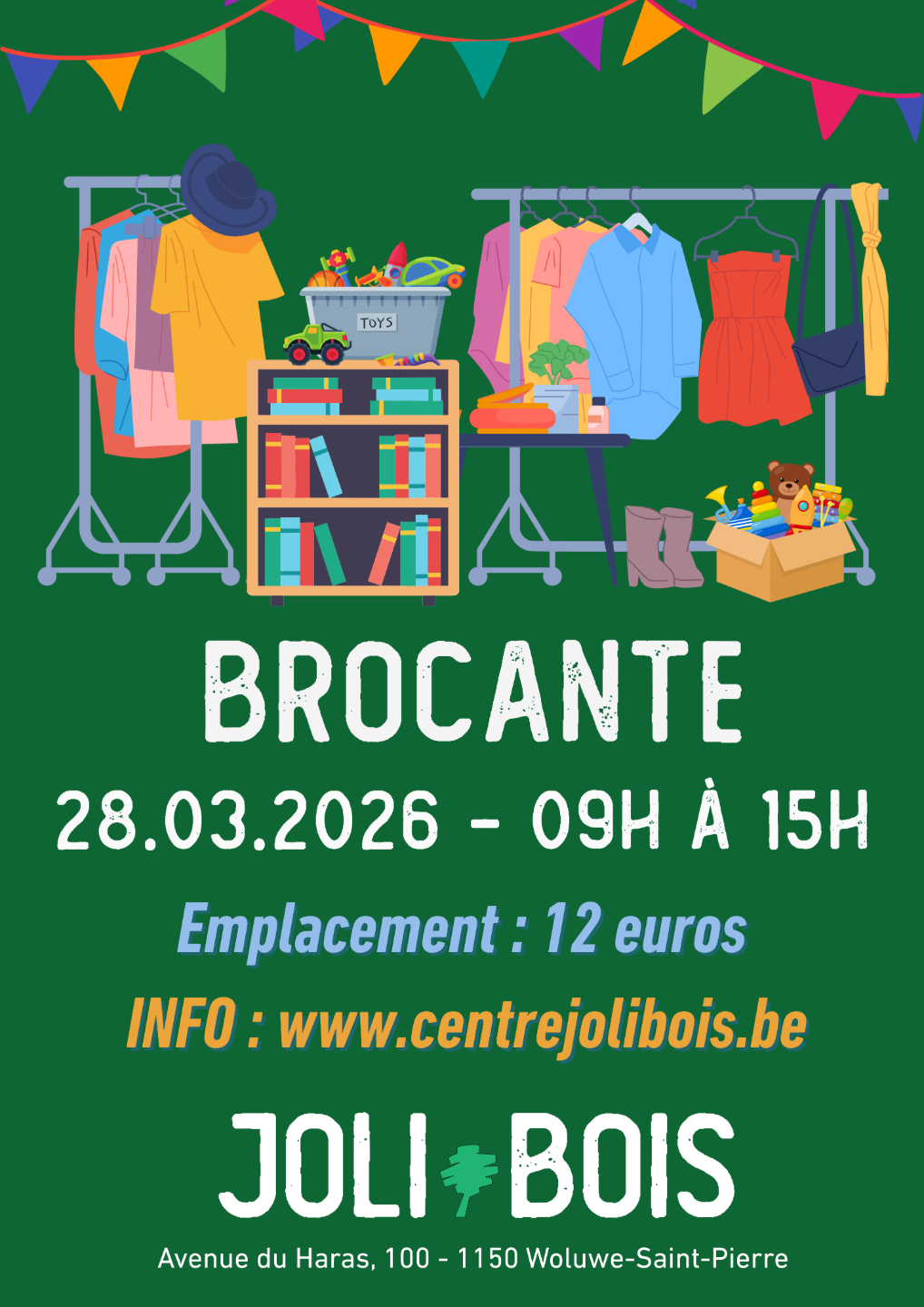 Brocante à Joli Bois