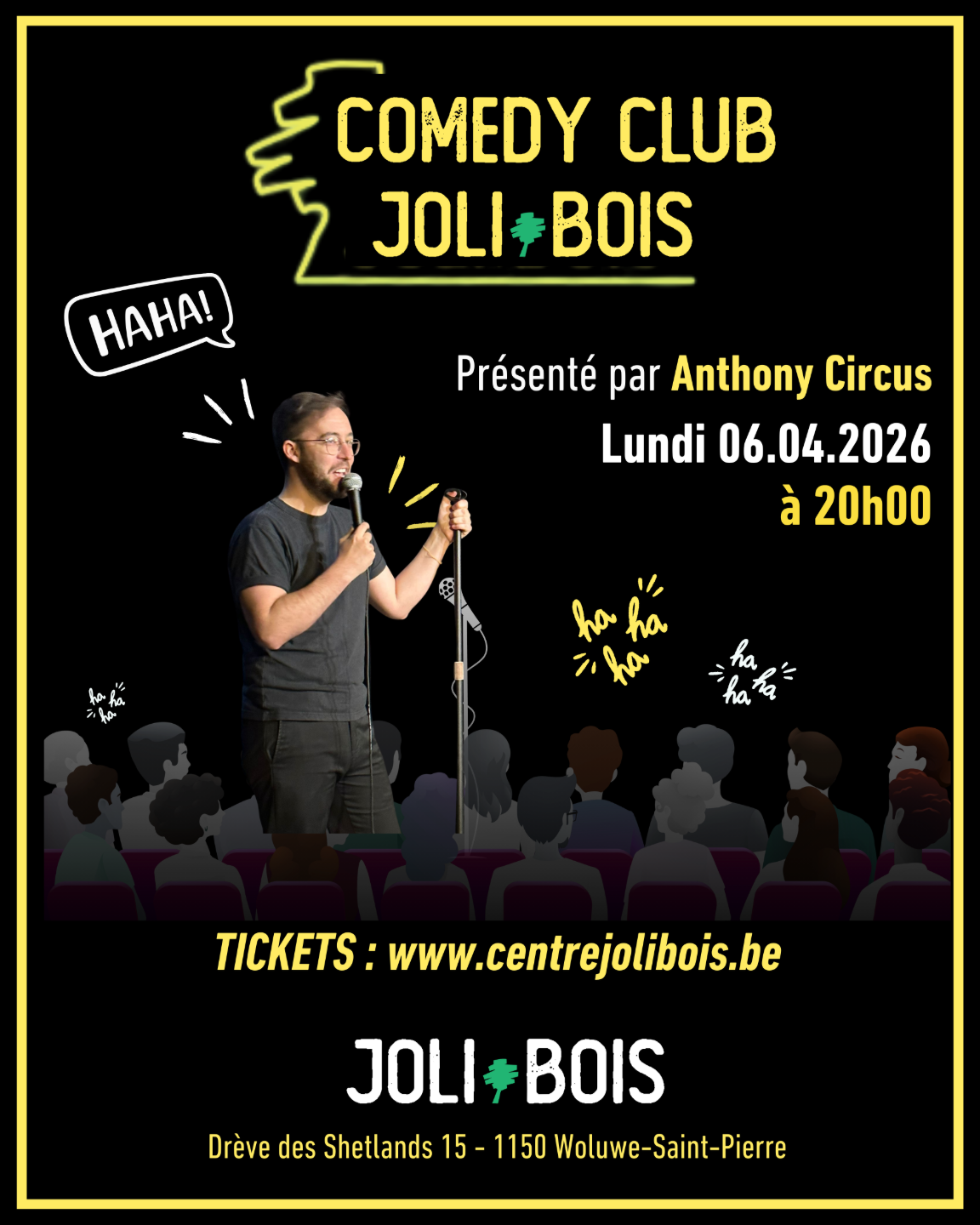 Comedy Club présenté par Anthony Circus