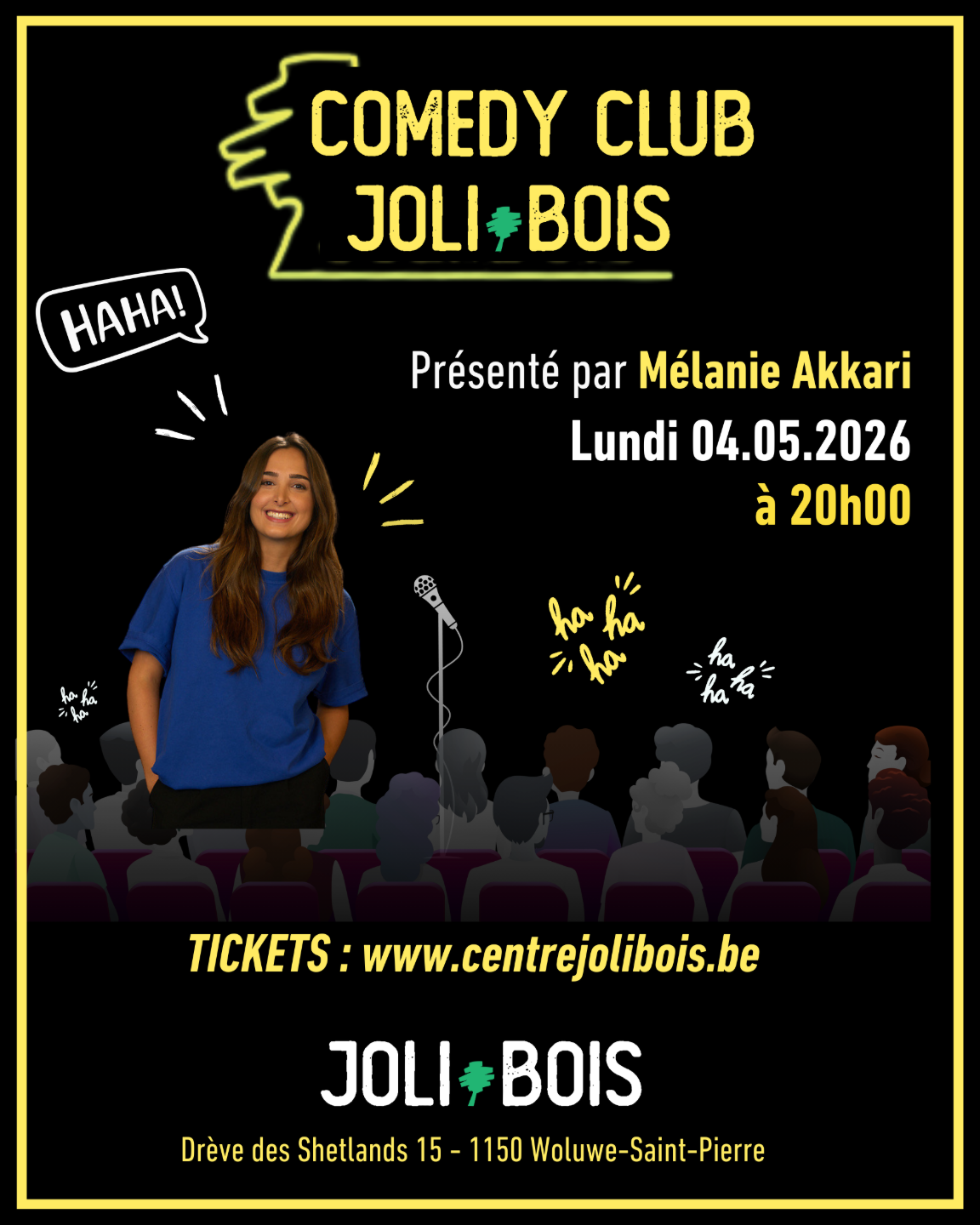 Comedy Club présenté par Mélanie Akkari