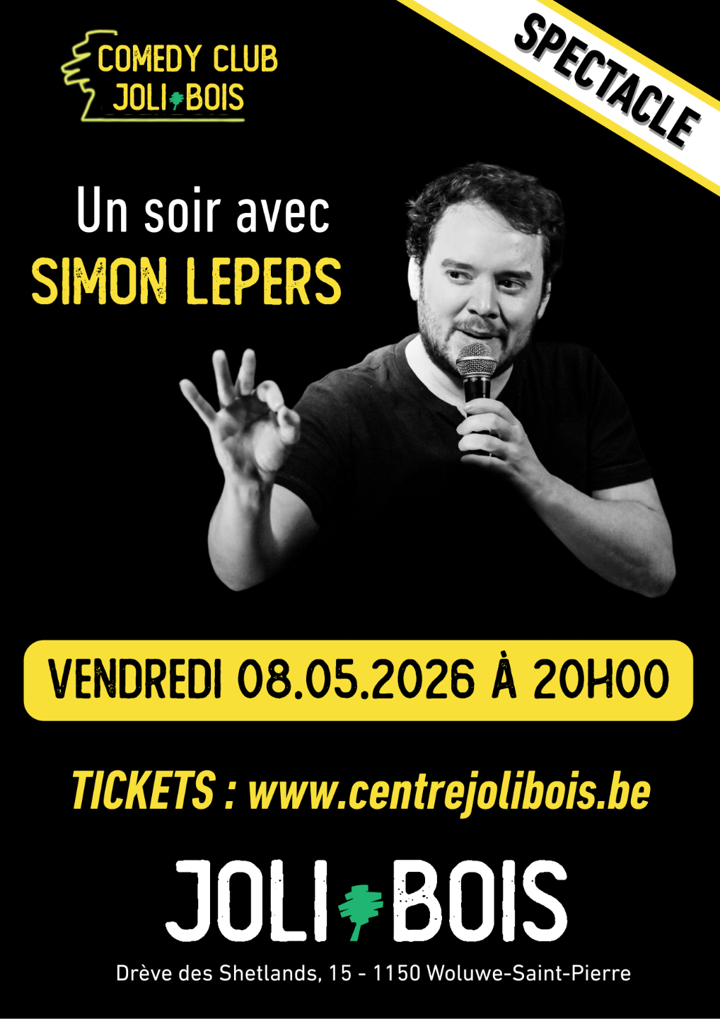 Simon Lepers en spectacle 