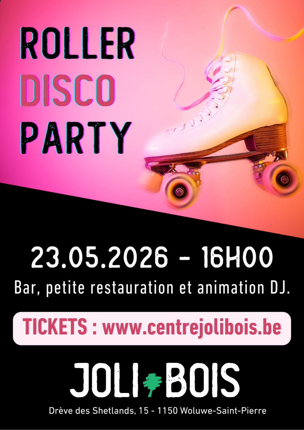 Roller Disco party à Joli Bois