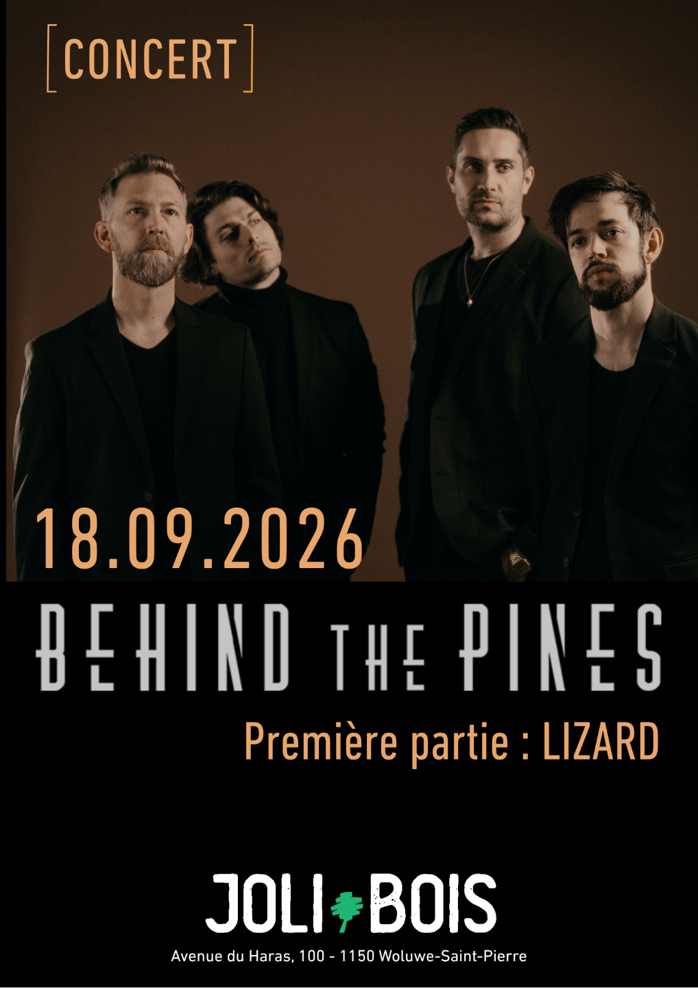 Behind The Pines en concert 