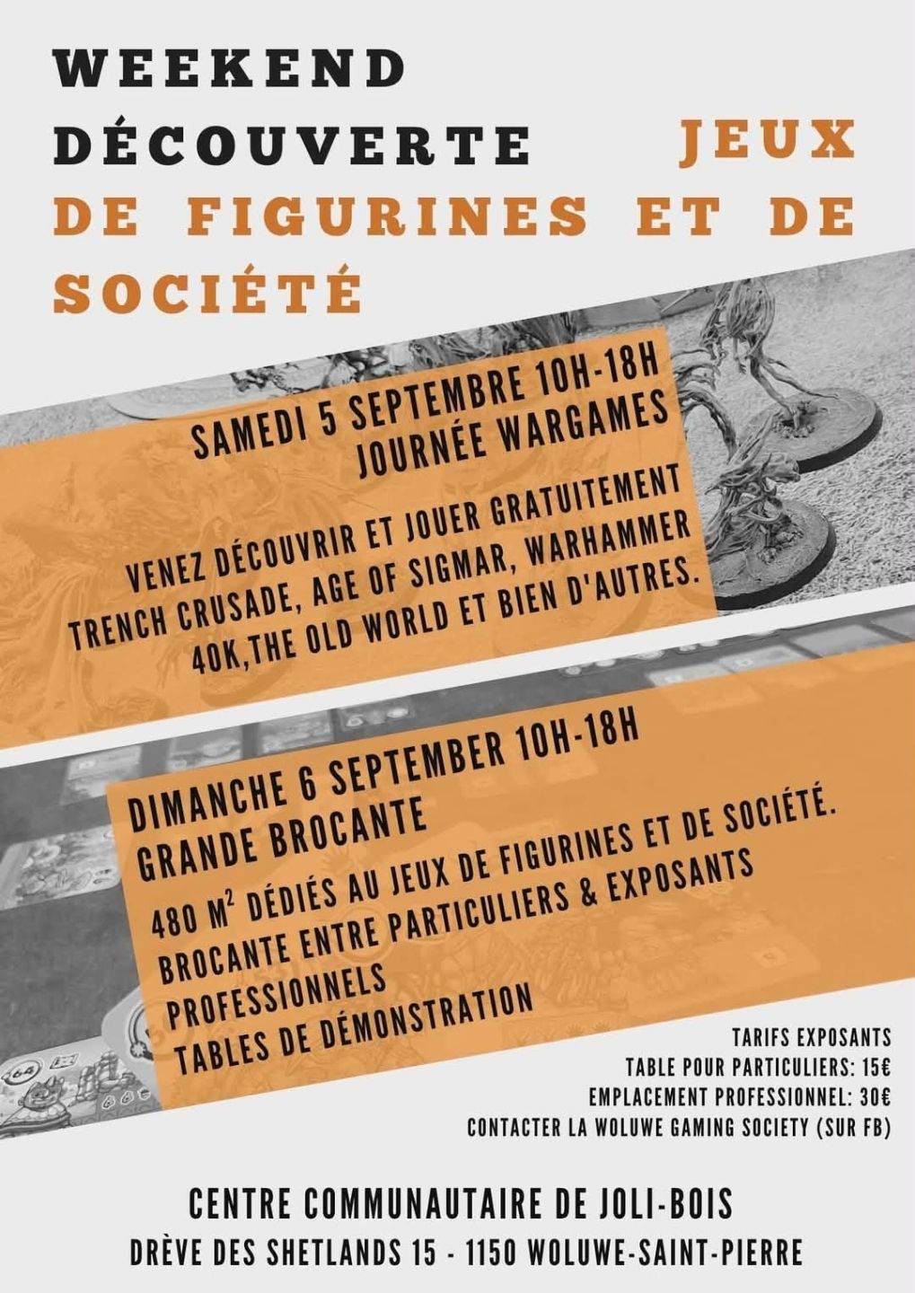 Découverte Jeux de figurines et de société