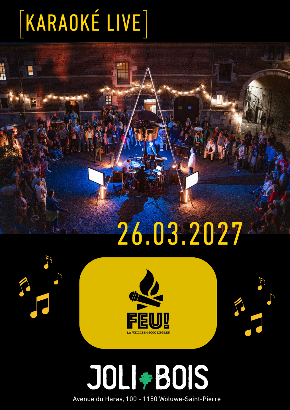 Soirée Karaoké Live avec feu ! 