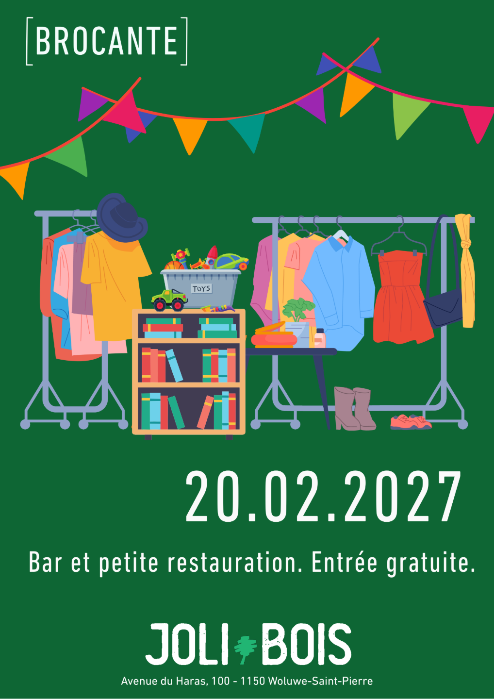 BROCANTE de joli bois